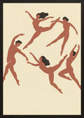 Poster in black frame