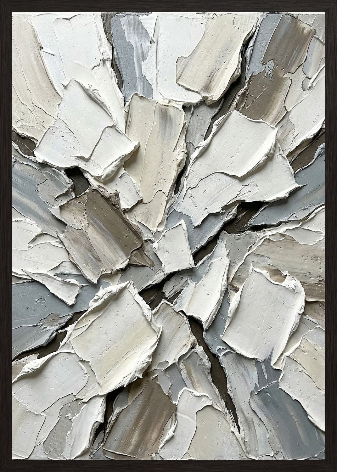 Poster in black frame