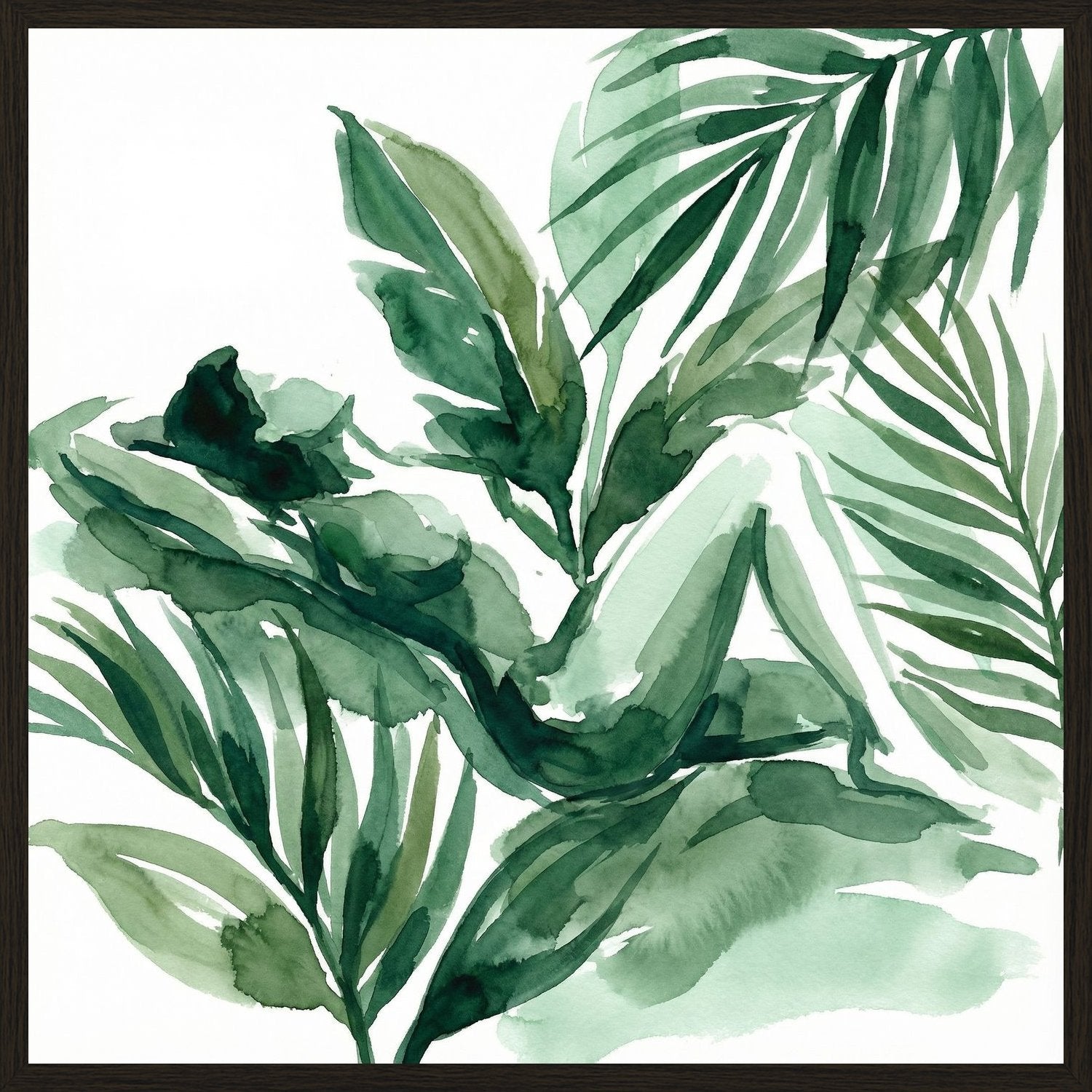 Poster in black frame