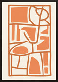 Poster in oak frame