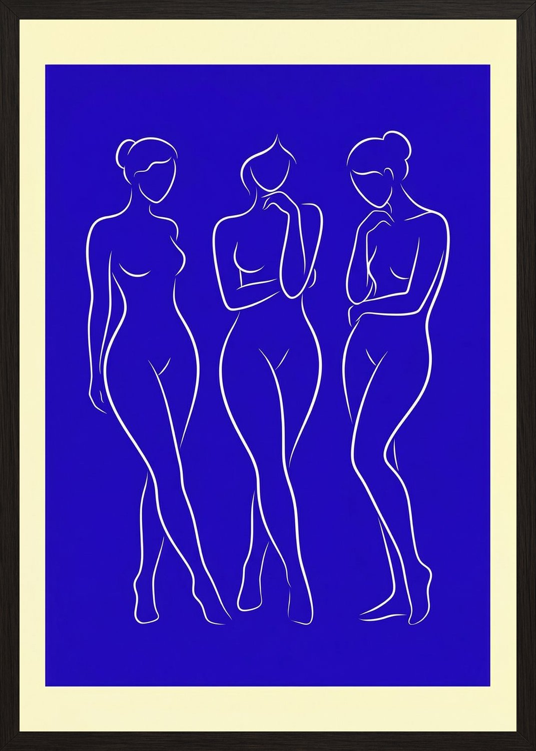 Poster in oak frame
