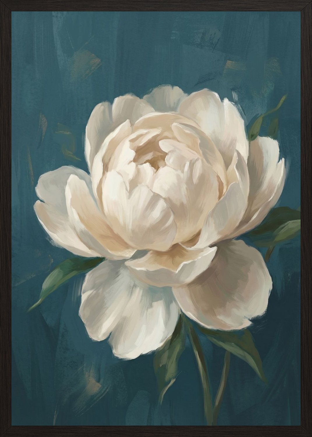 Poster in oak frame