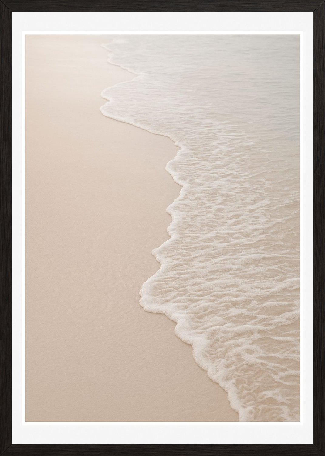 Poster in black frame