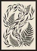 Poster in oak frame