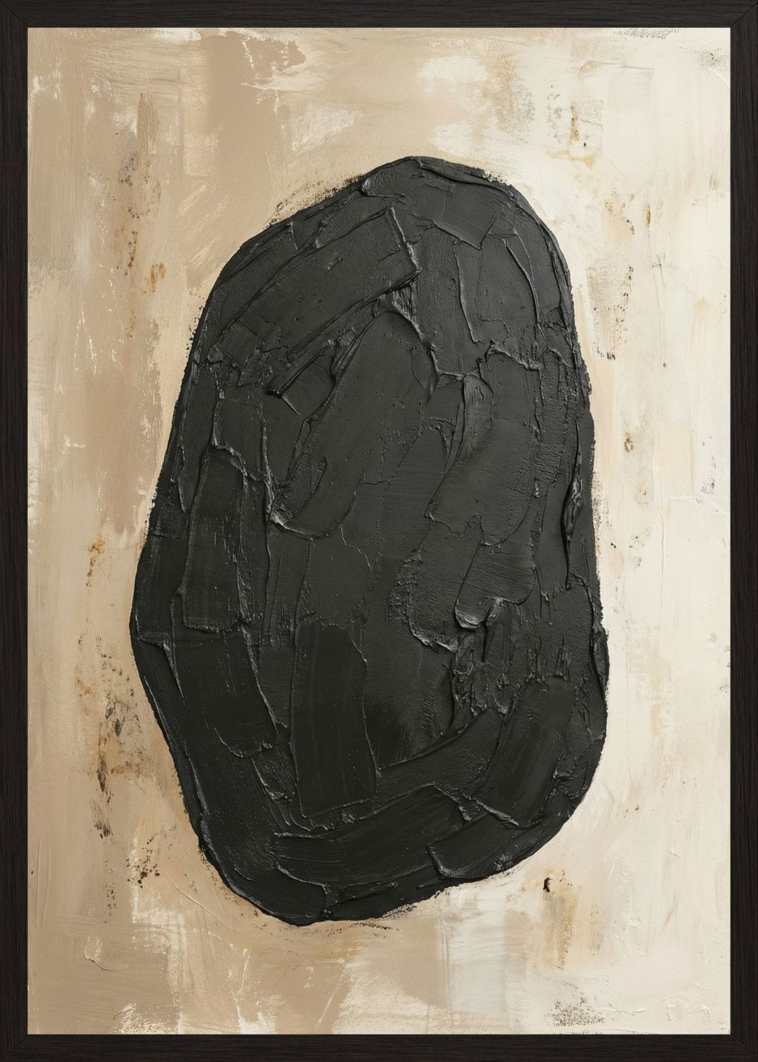 Poster in oak frame