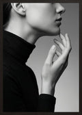 Poster in black frame