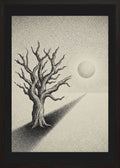 Poster in oak frame