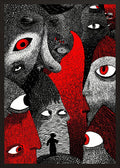 Poster in black frame