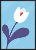 Poster in black frame