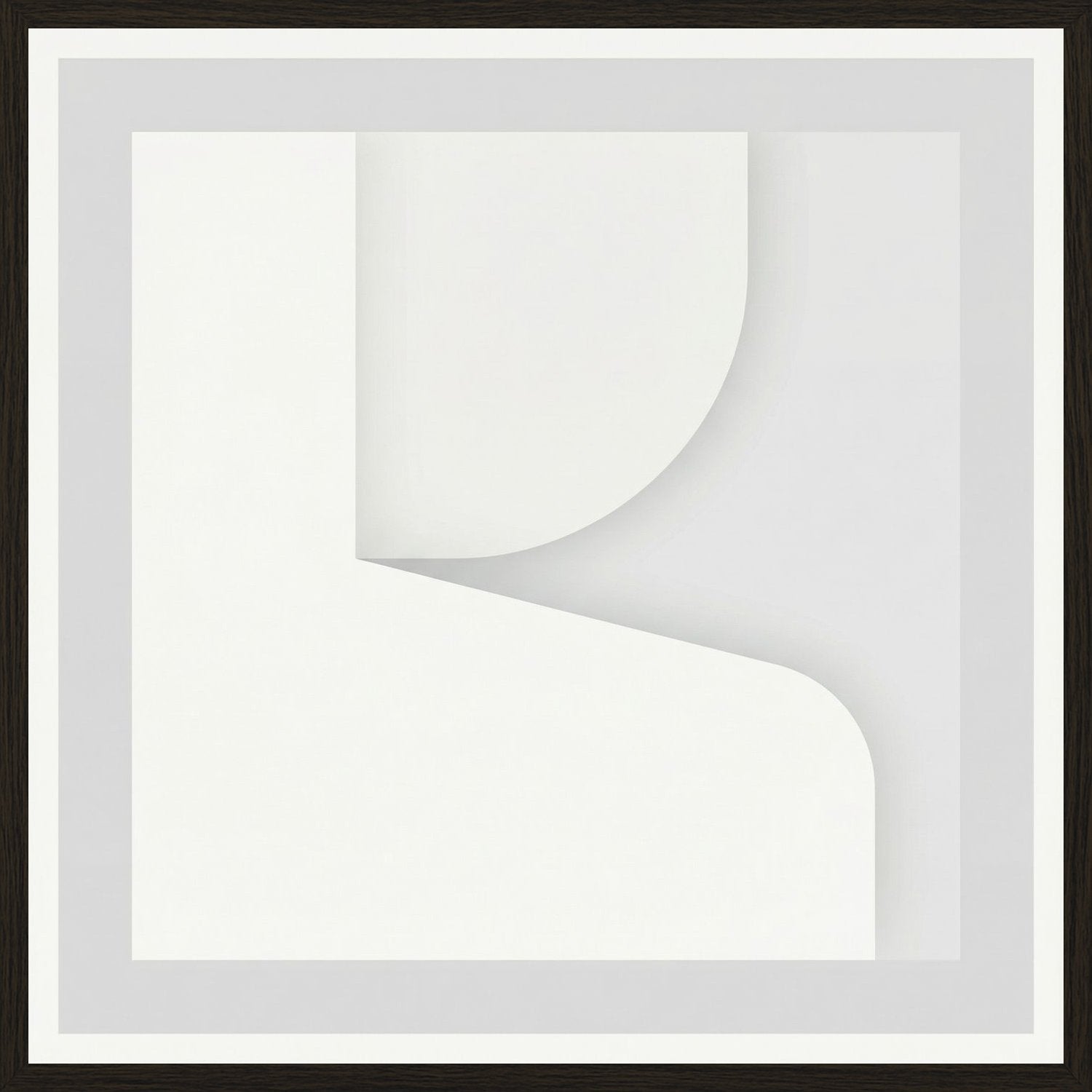 Poster in oak frame