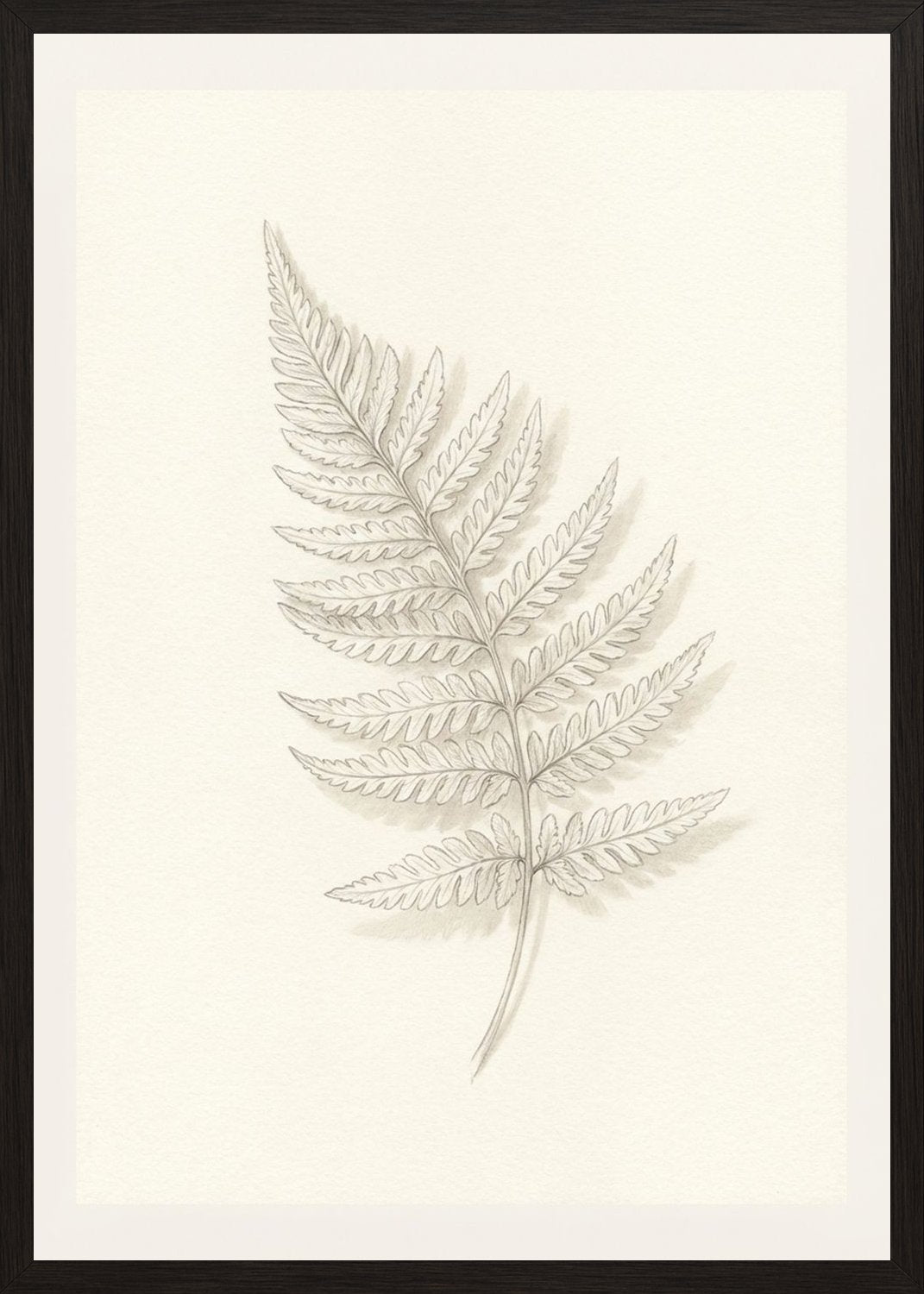 Poster in black frame