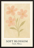 Poster in black frame
