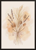 Poster in oak frame