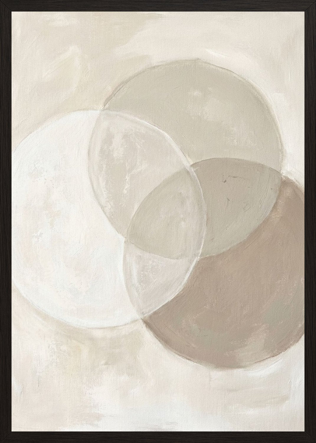 Poster in black frame