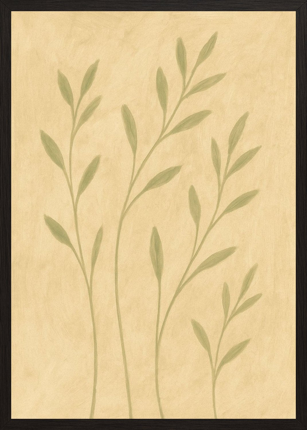 Poster in black frame