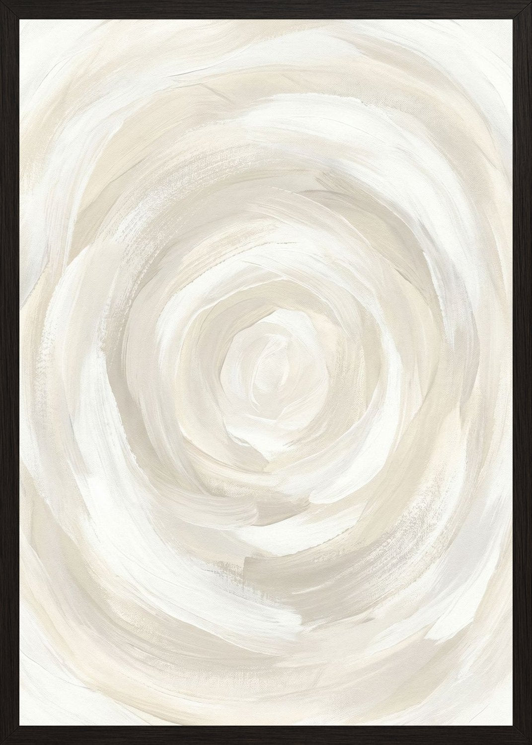 Poster in black frame