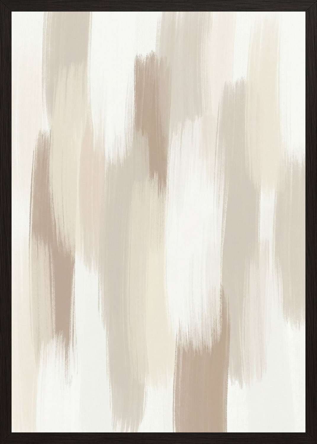 Poster in black frame
