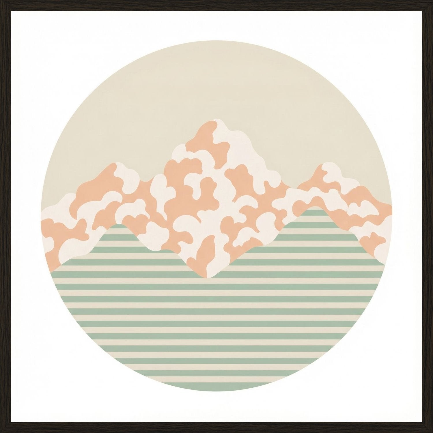 Poster in black frame