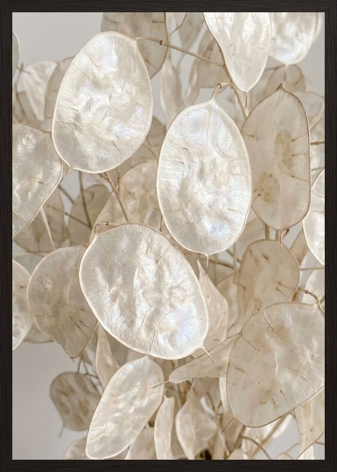 Poster in black frame