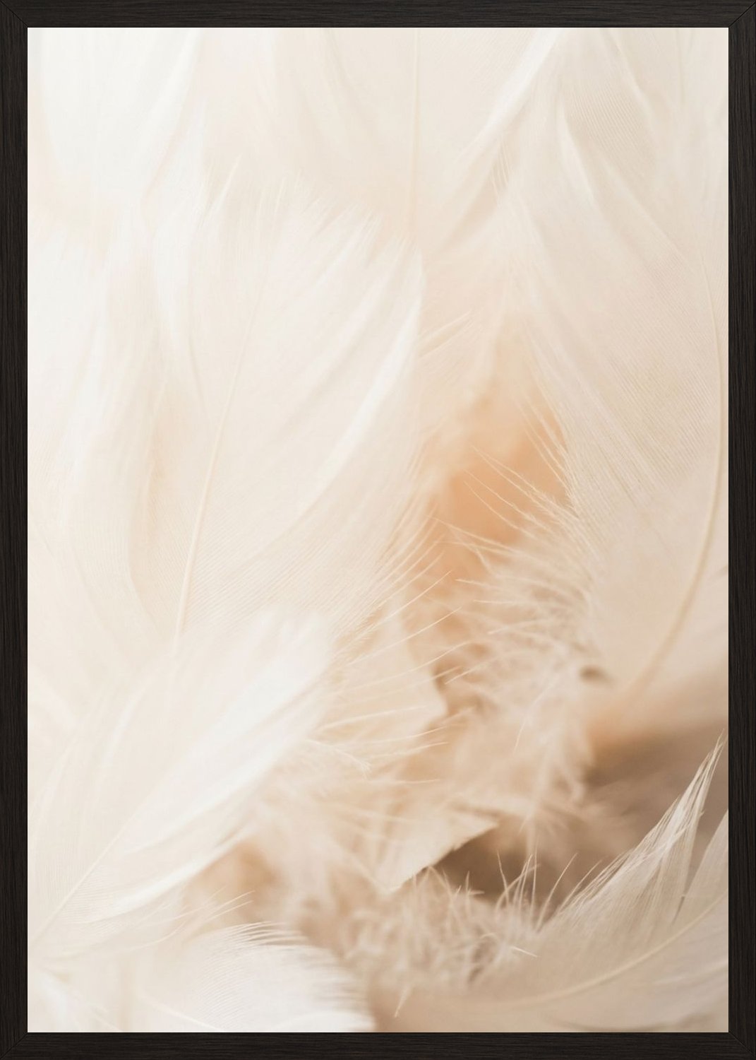 Poster in black frame