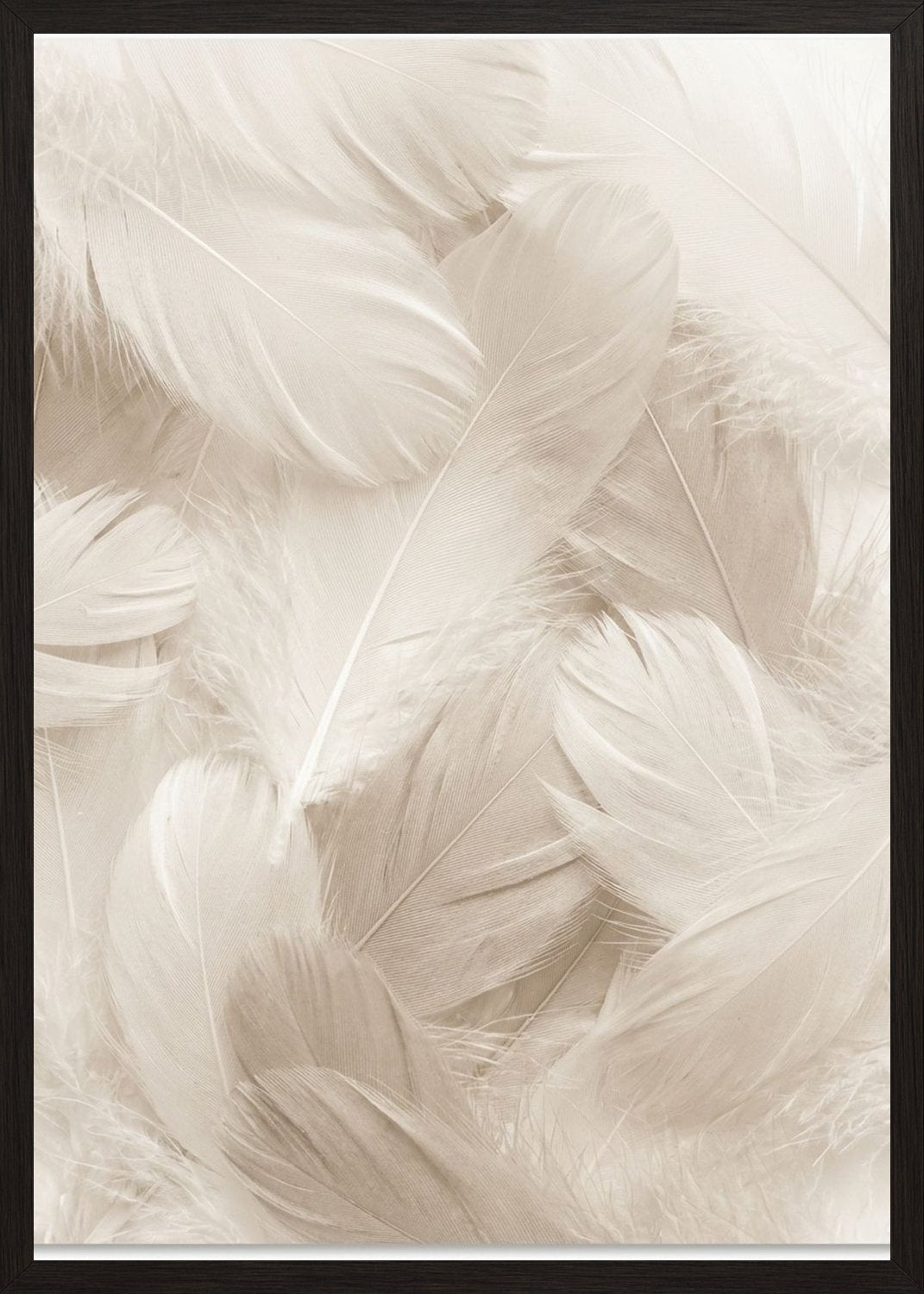 Poster in black frame