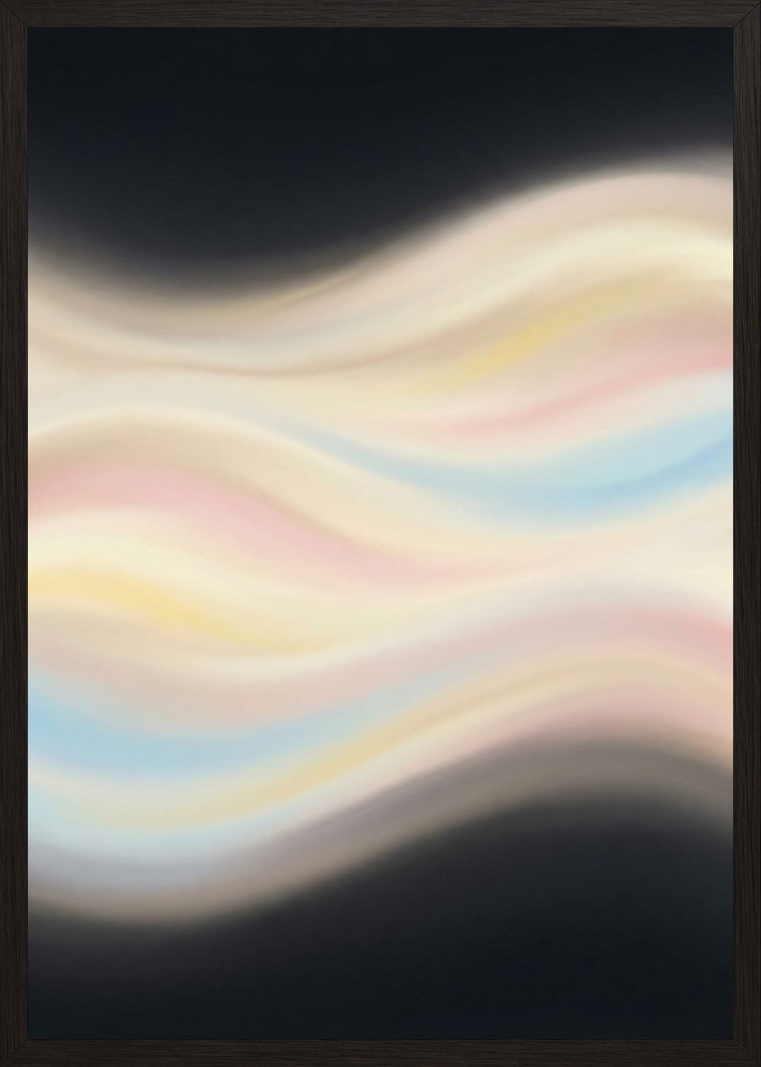 Poster in black frame