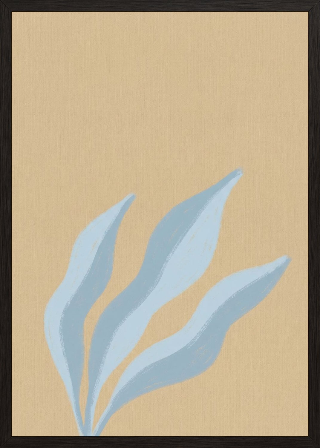 Poster in oak frame