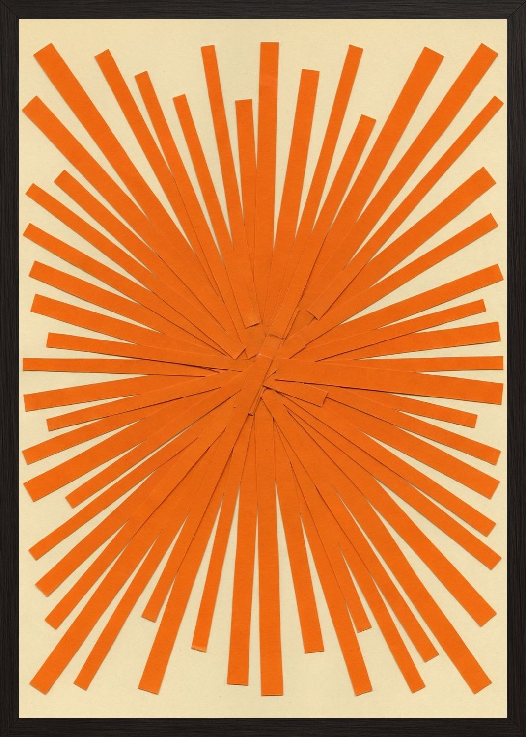 Poster in oak frame