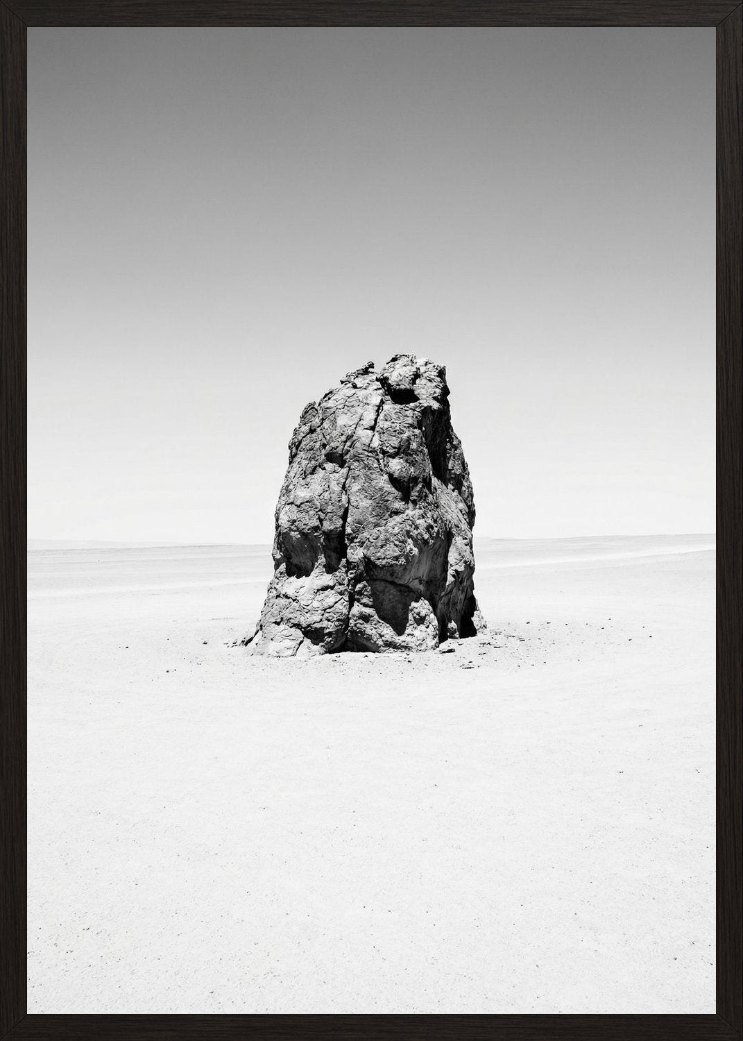 Poster in black frame