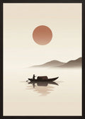 Poster in black frame