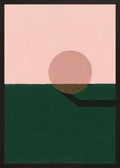 Poster in black frame