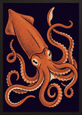 Poster in black frame