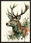 Poster in black frame