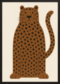 Poster in black frame