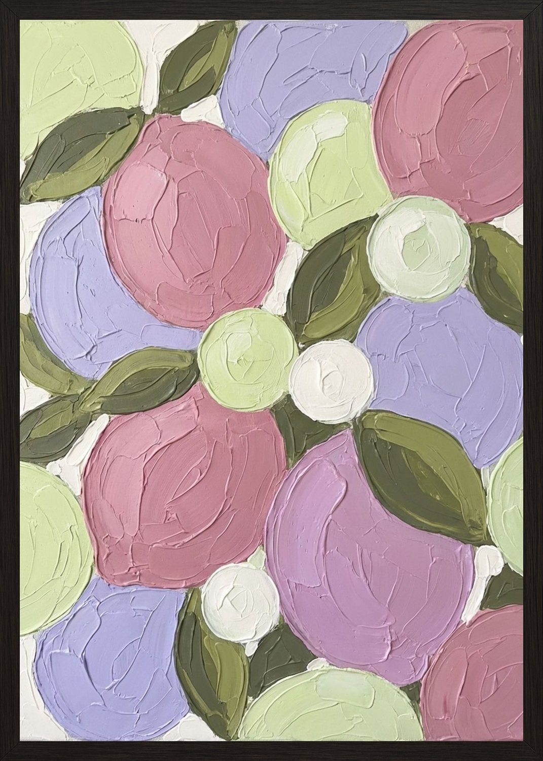 Poster in black frame