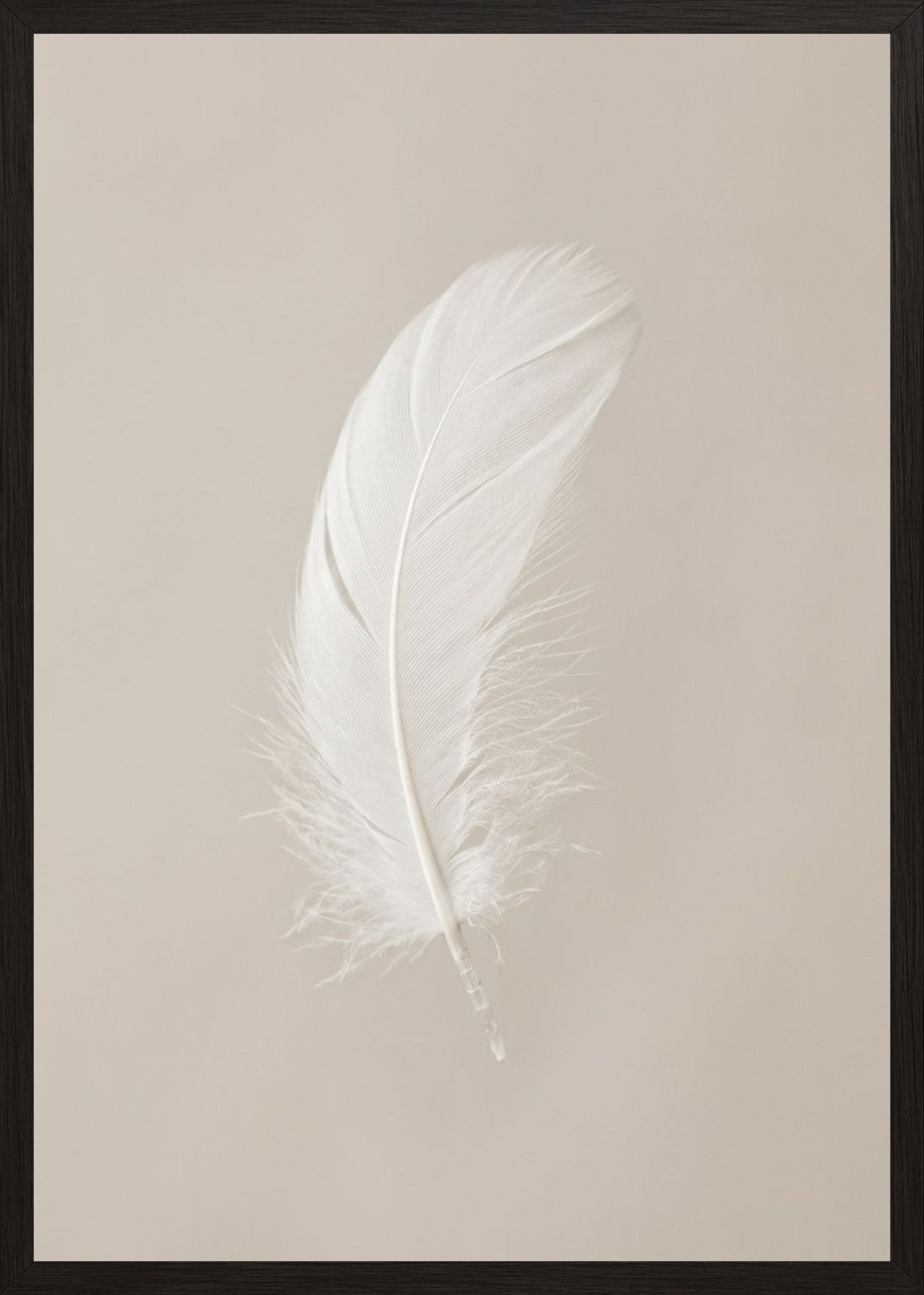 Poster in black frame