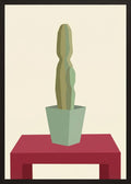 Poster in oak frame