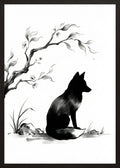 Poster in oak frame