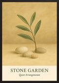 Poster in black frame