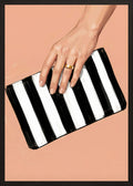 Poster in black frame