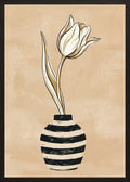 Poster in oak frame