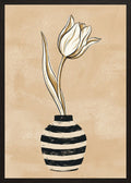 Poster in black frame