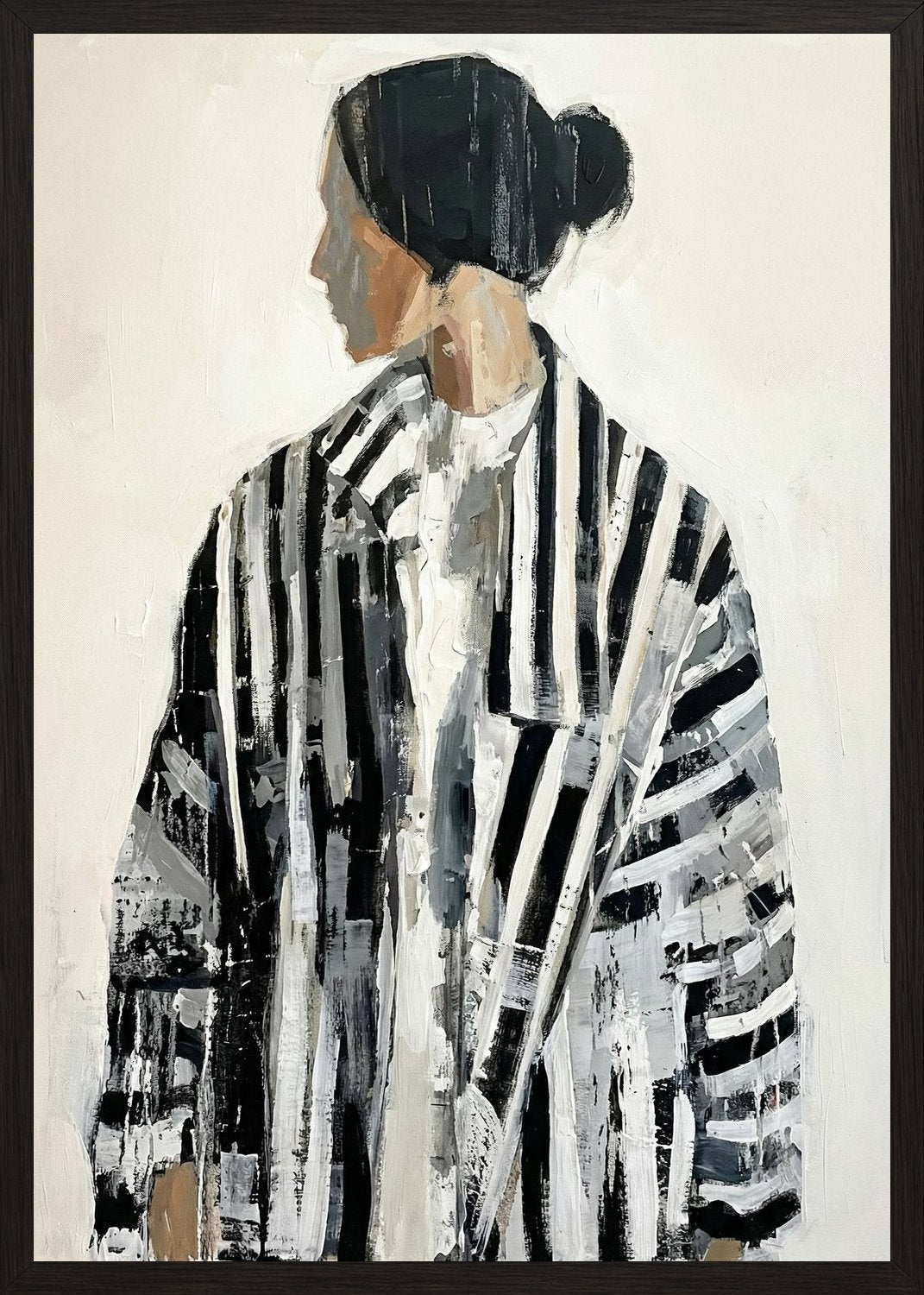 Poster in black frame