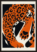 Poster in black frame
