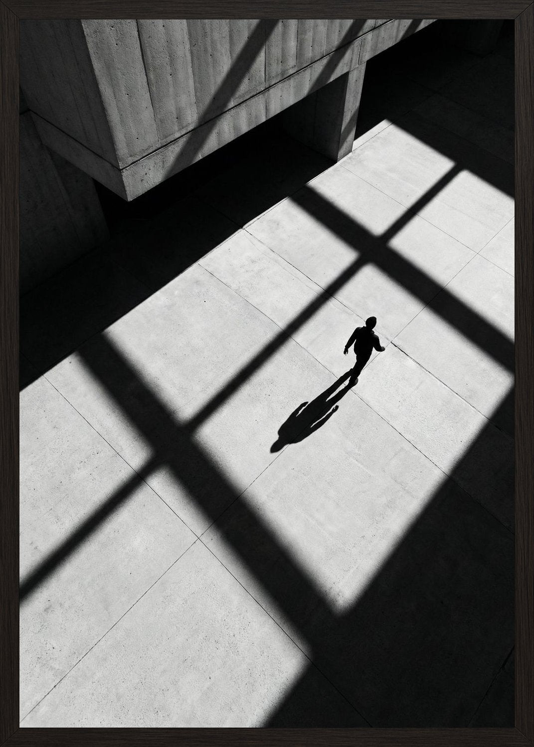 Poster in black frame