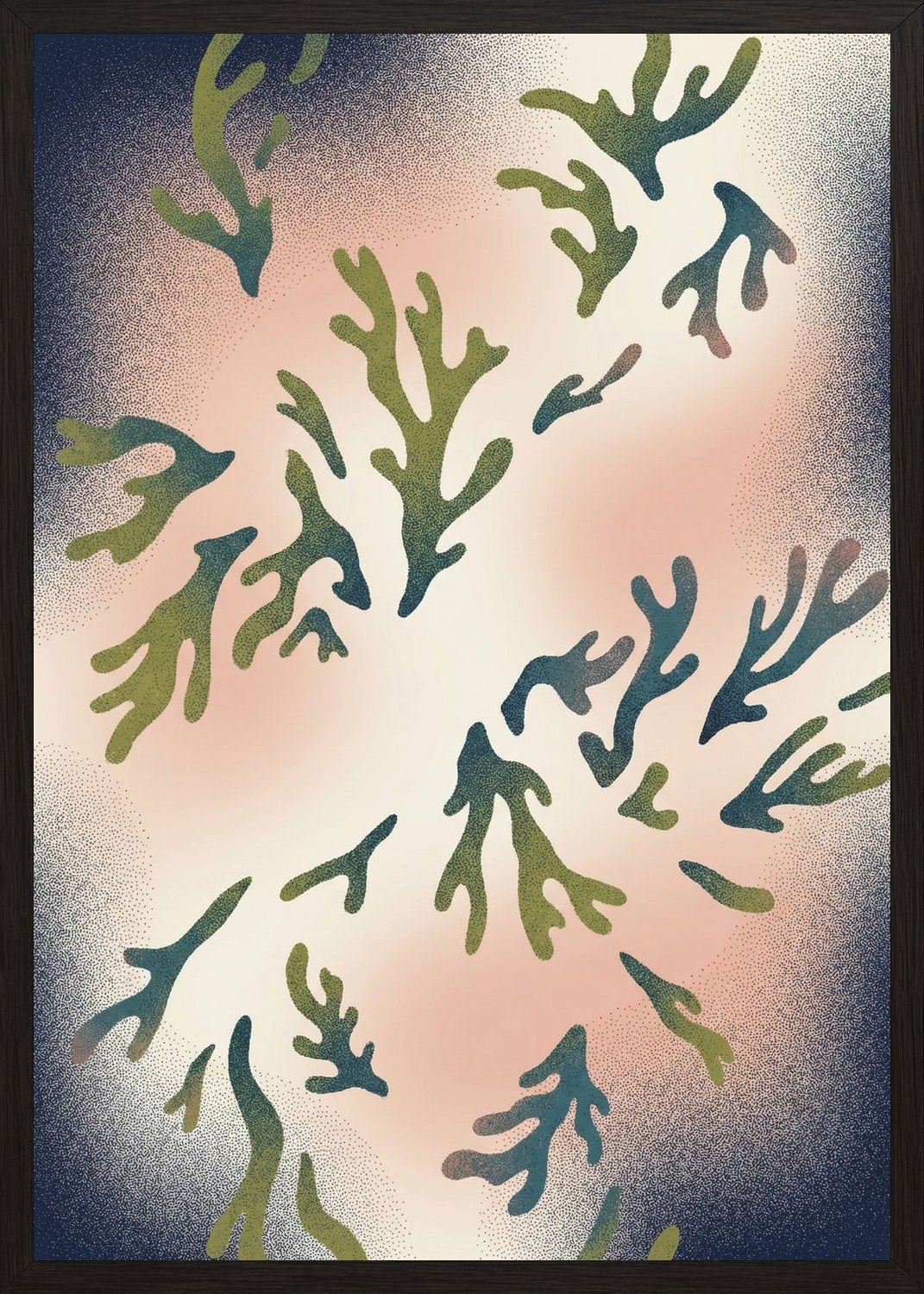 Poster in oak frame