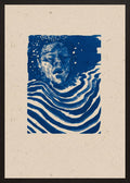 Poster in black frame