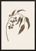 Poster in black frame