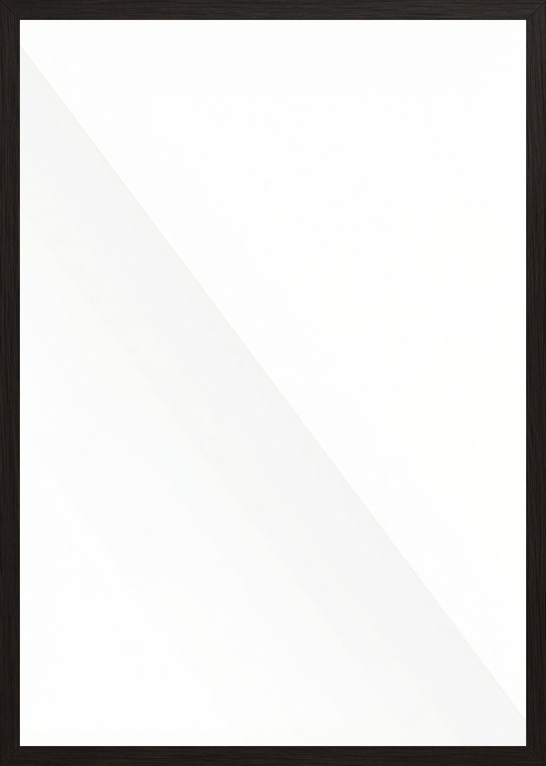 Poster in black frame