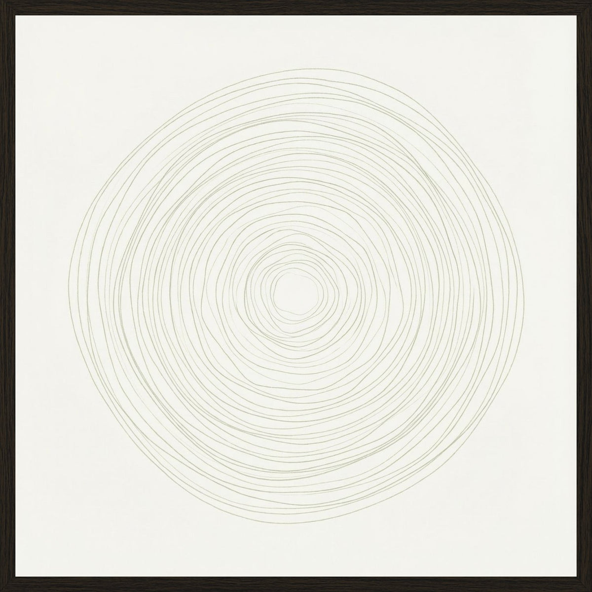 Poster in black frame